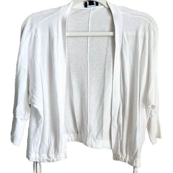 Ronen Chen Semi-sheer Cardigan Sweater 0 - Picture 1 of 6